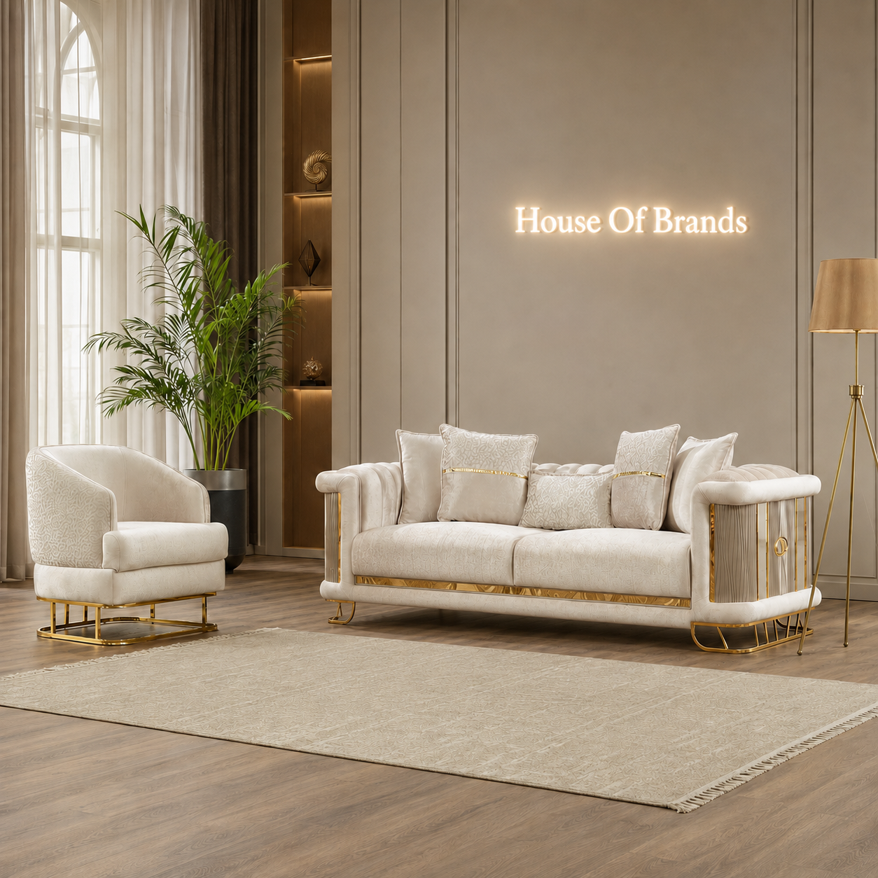 Majestic Turkish Sofa Set