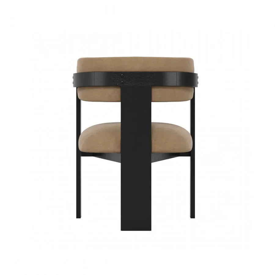 Manhattan Neo Mai Mole and Black Dining Chair