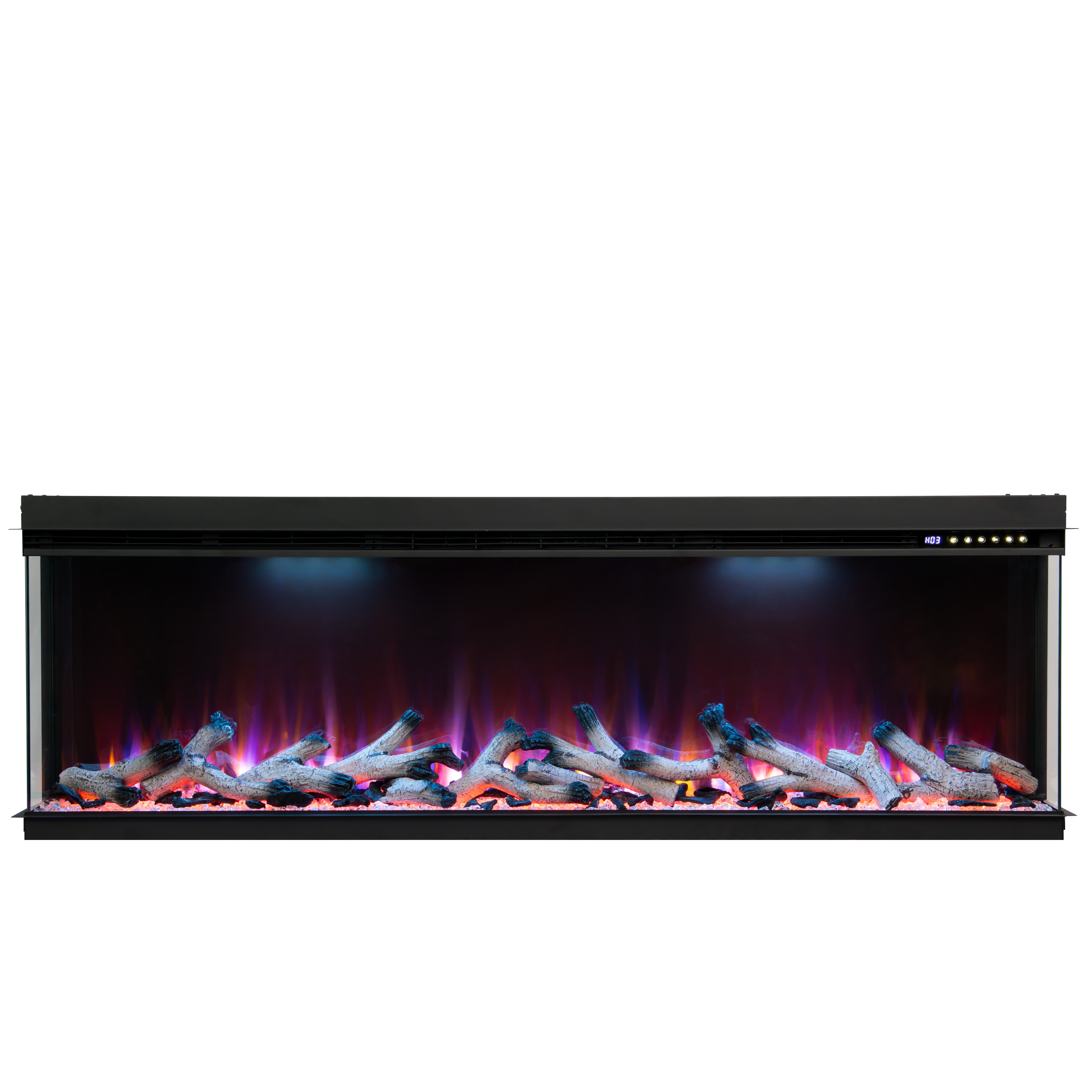 Maison 3 Sided Electric Fireplace