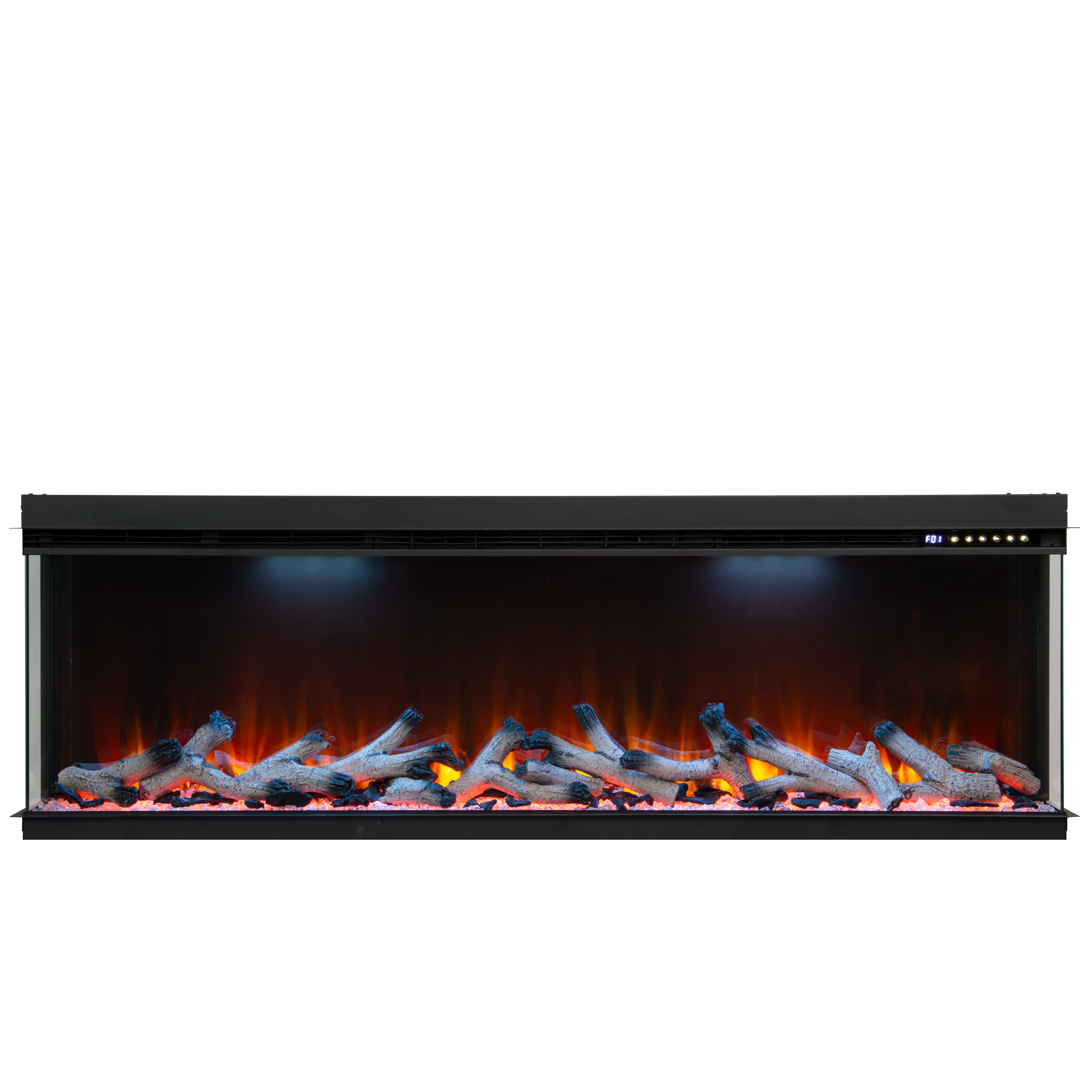 Maison 3 Sided Electric Fireplace