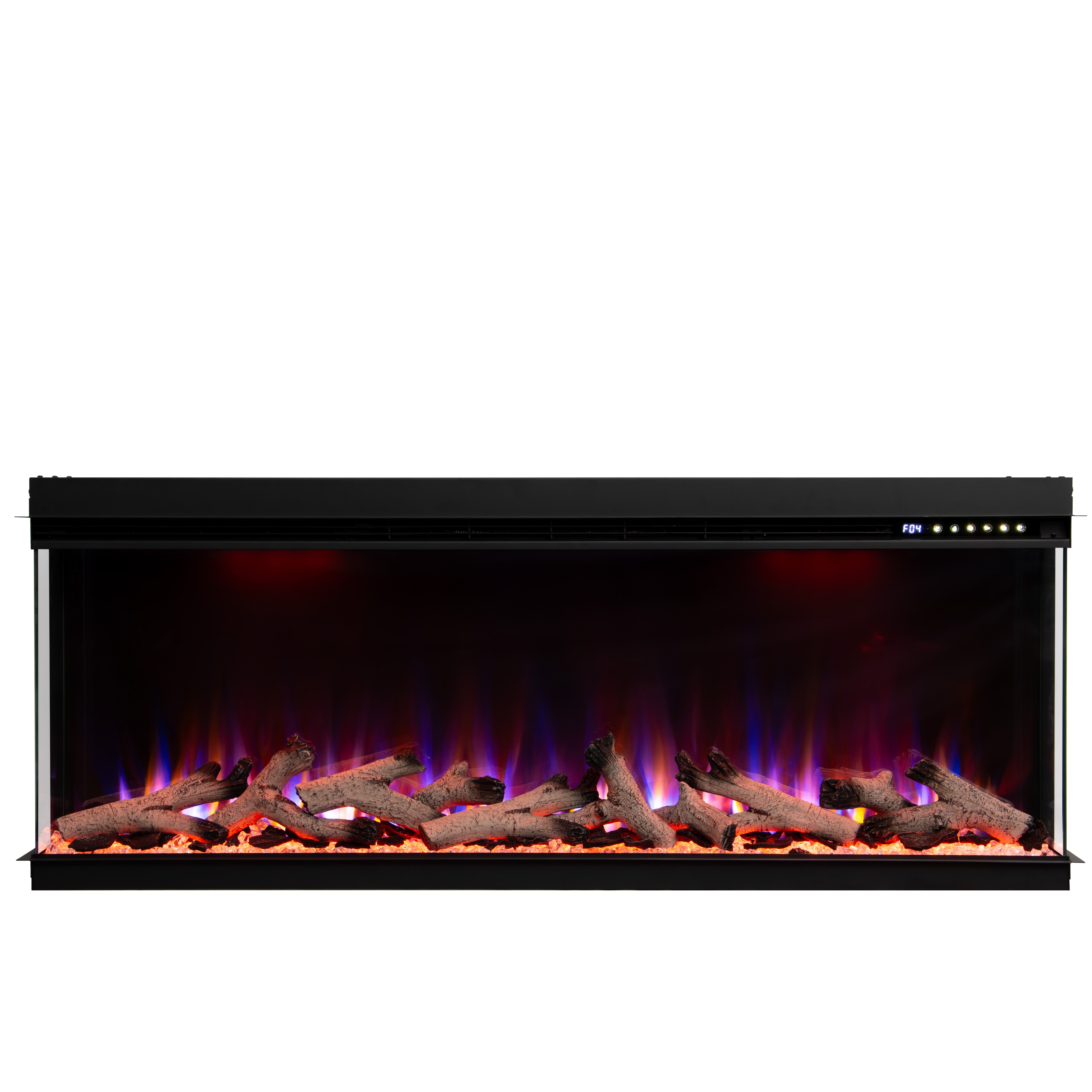 Maison 3 Sided Electric Fireplace
