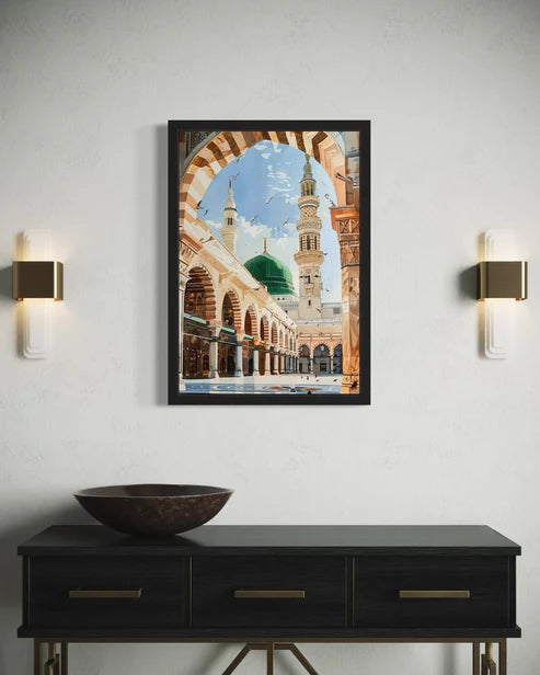Masjid an-Nabawi Canvas – Prophet’s Mosque