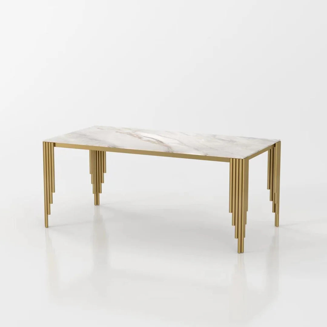 180cm Mayfair Marble Dining Table