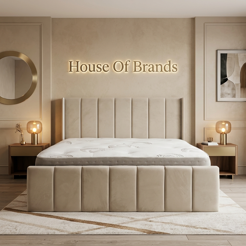 Ohio Winged Ottoman Storage Bed