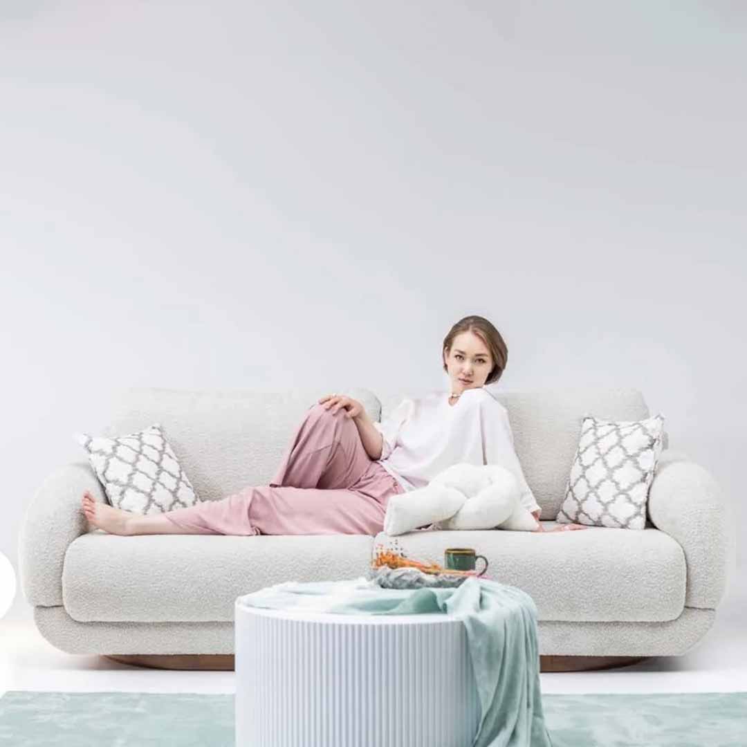 Paris Fabric Sofa Set - Modern Turkish Recliner Sofa with Bed Function