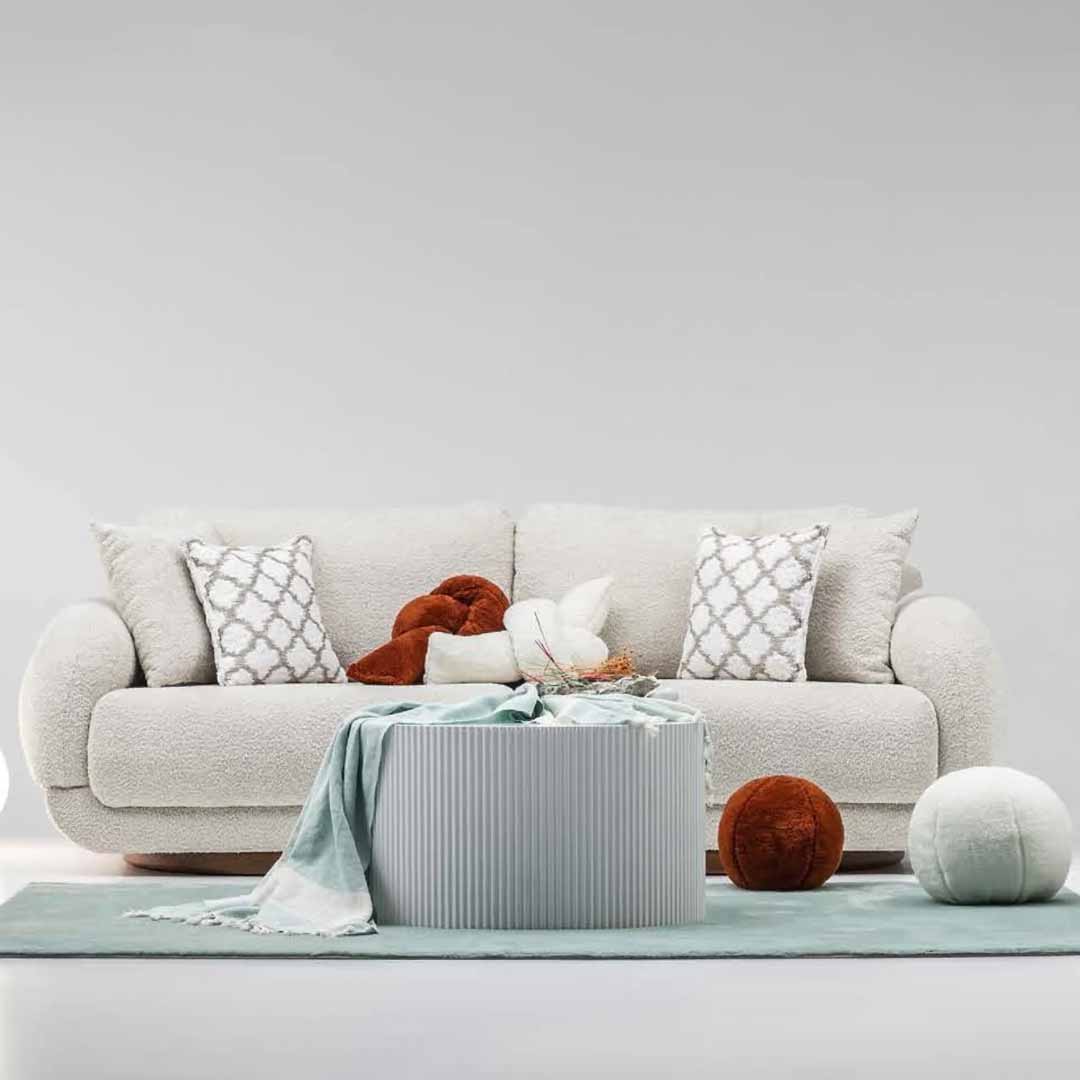 Paris Fabric Sofa Set - Modern Turkish Recliner Sofa with Bed Function