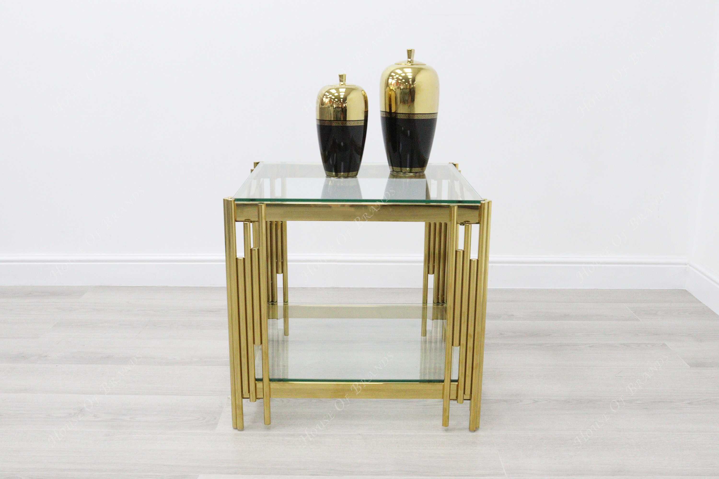 Prague Gold End Table