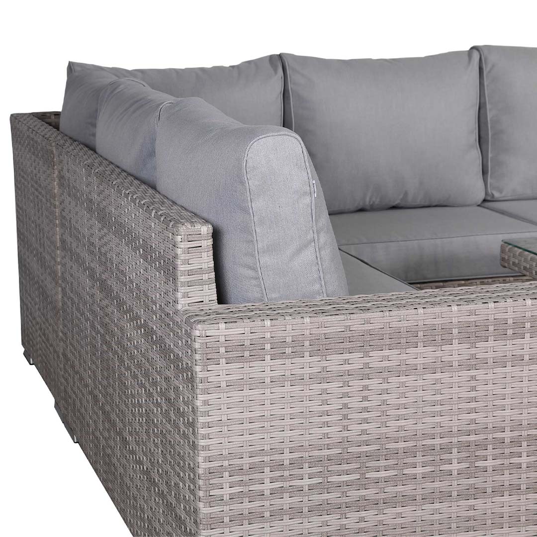 Verona Luxe Large Corner Rising Dining Set