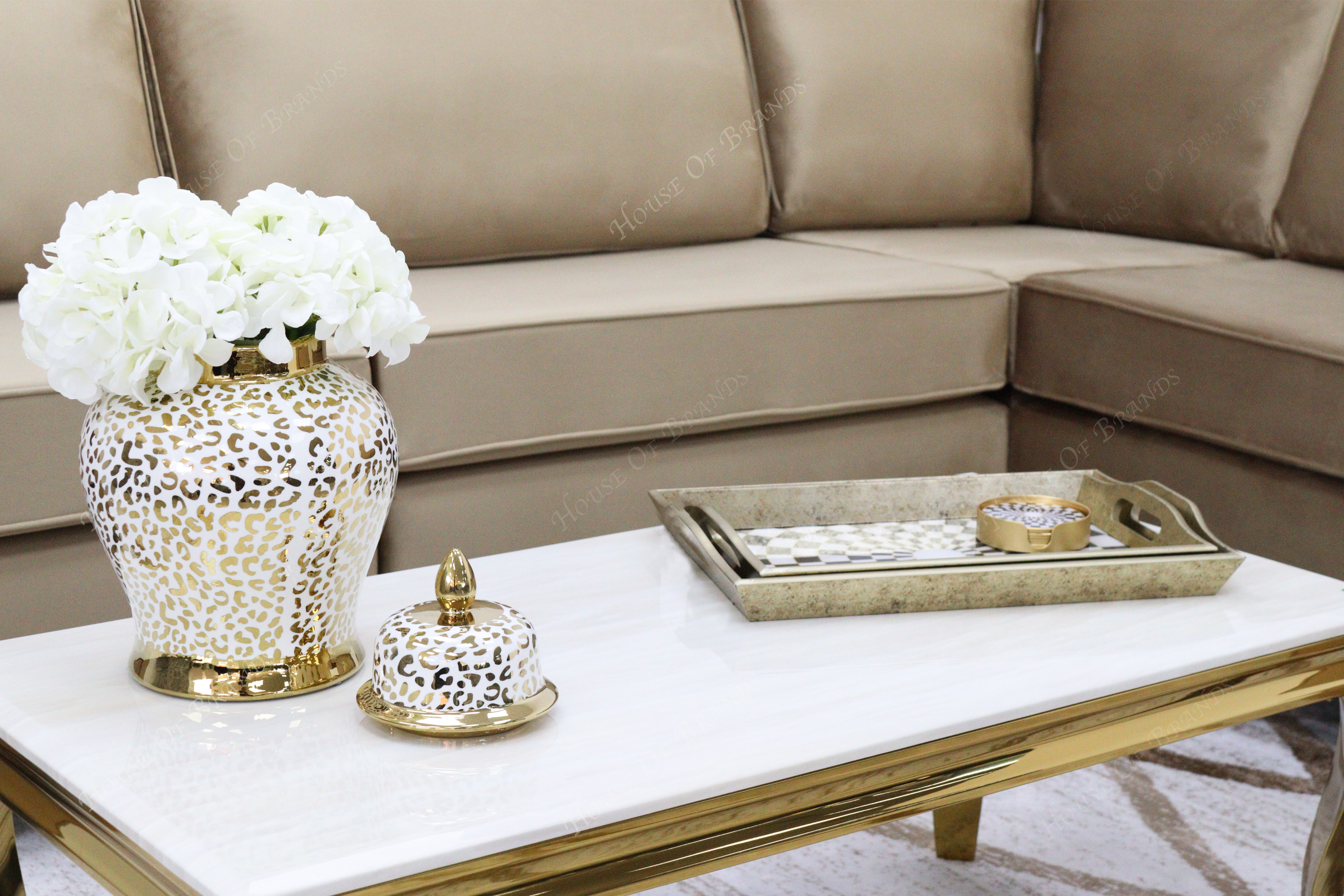 Riviera Velvet Corner Sofa
