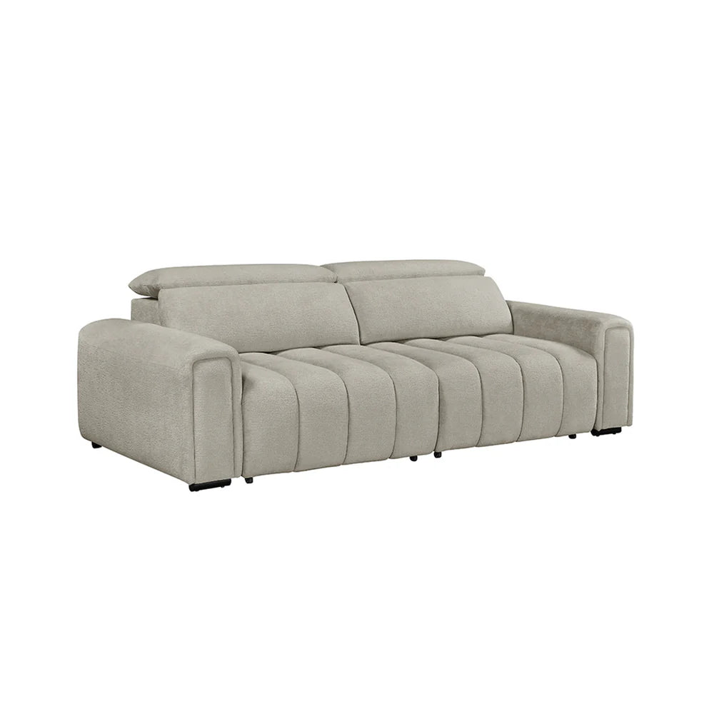 Molly Electric Reclining 3 Seater Sofa with Adjustable Headrests