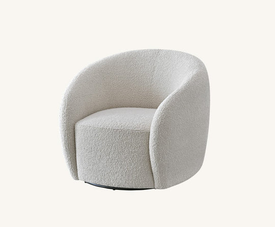 Aluxo Nolita Boucle Accent Chair