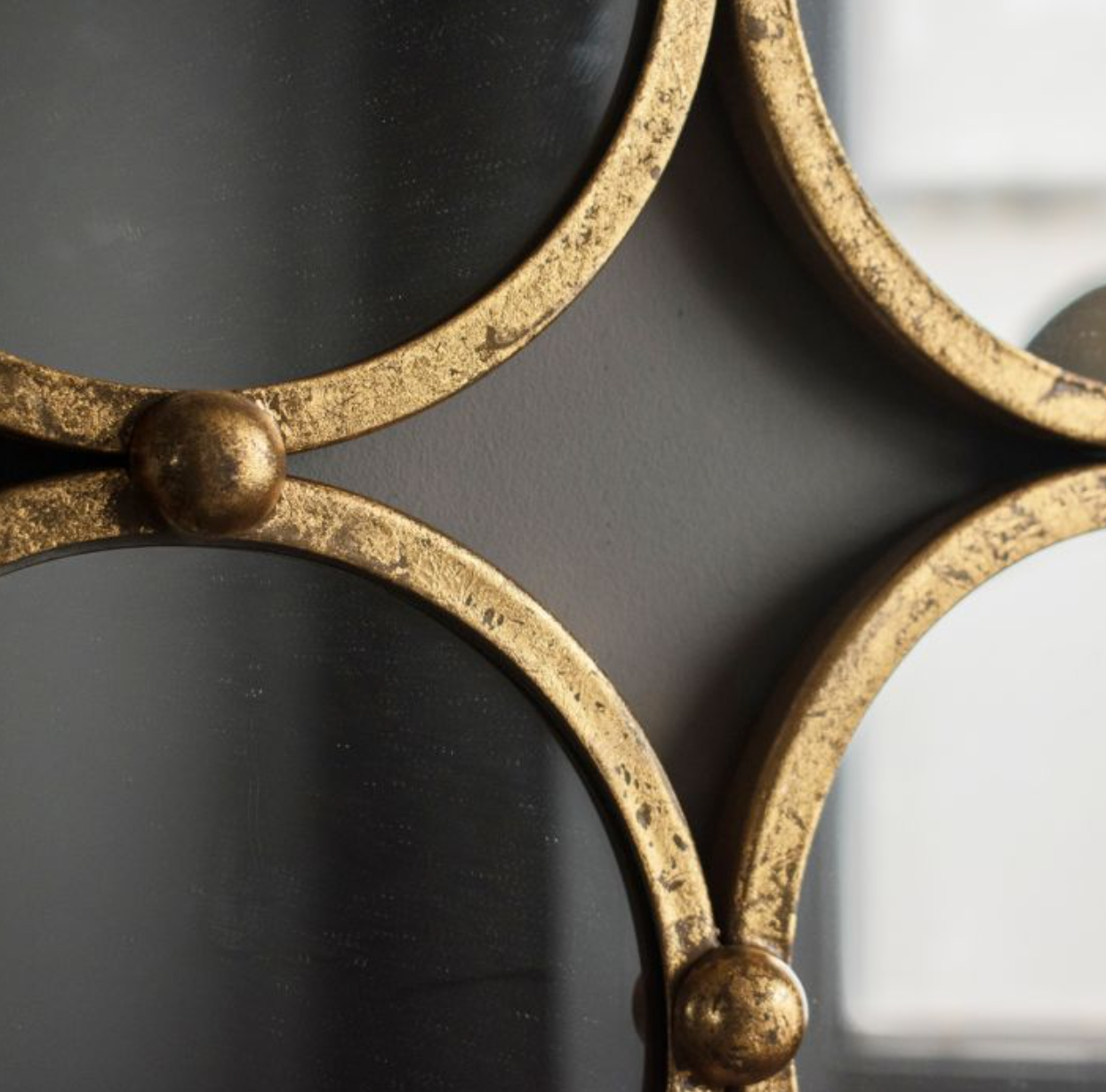 Bradbury Mirror Antique Gold Leaf