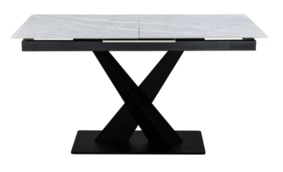 Toronto 140-180cm Grey Ceramic Extendable Dining Table