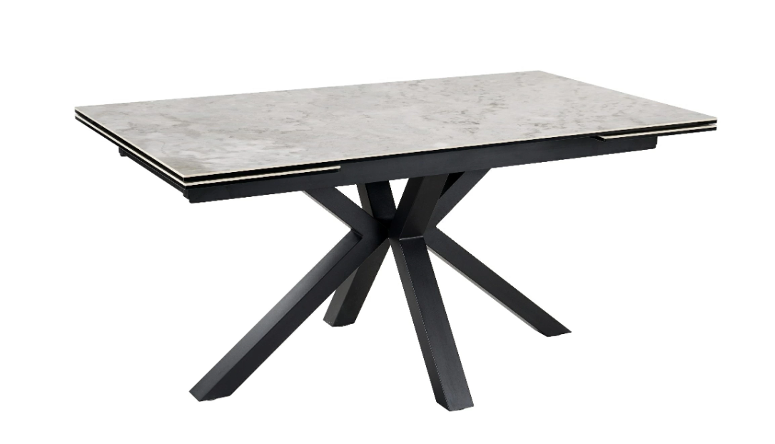 Phoenix Grey Extendable Ceramic Dining Table
