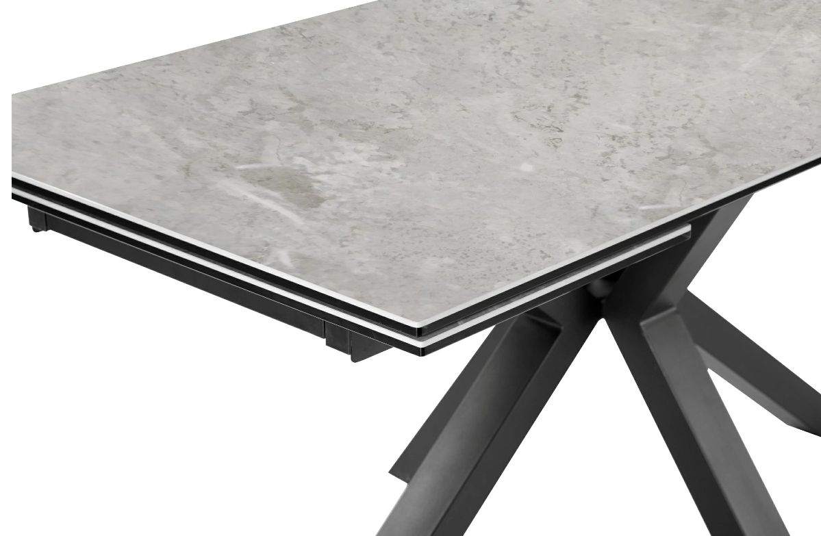 Phoenix Grey Extendable Ceramic Dining Table
