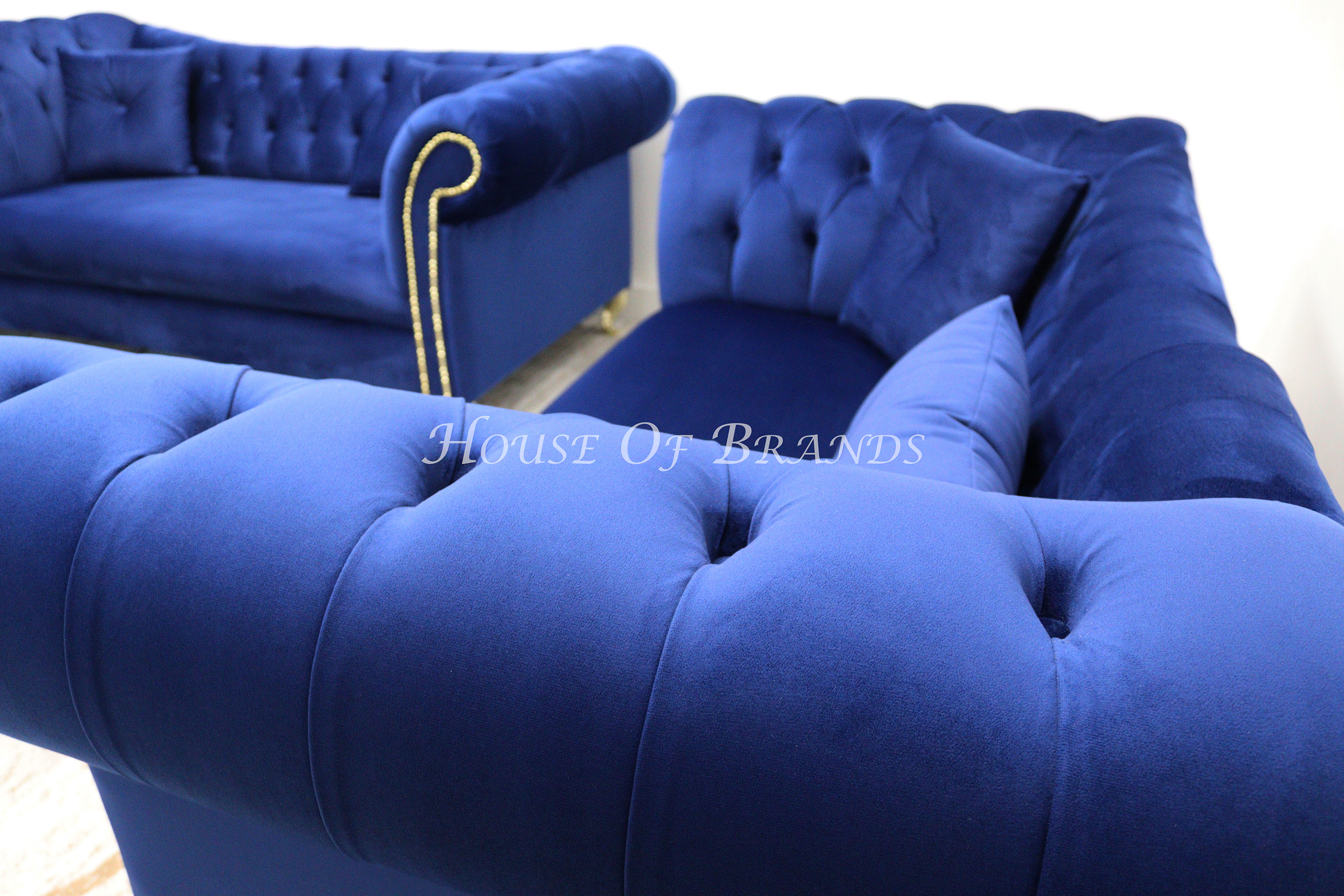 Serena Velvet Sofa