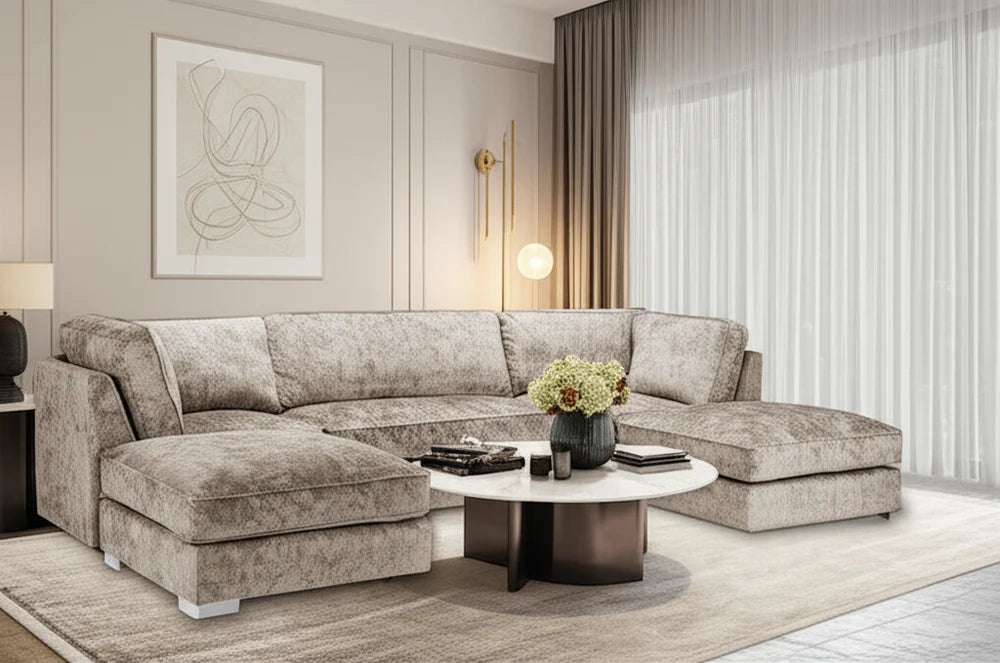 Shoreditch Fullback U Shape Corner Sofa