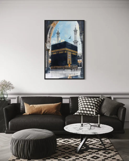 The Kaaba Canvas – Heart of Masjid al-Haram