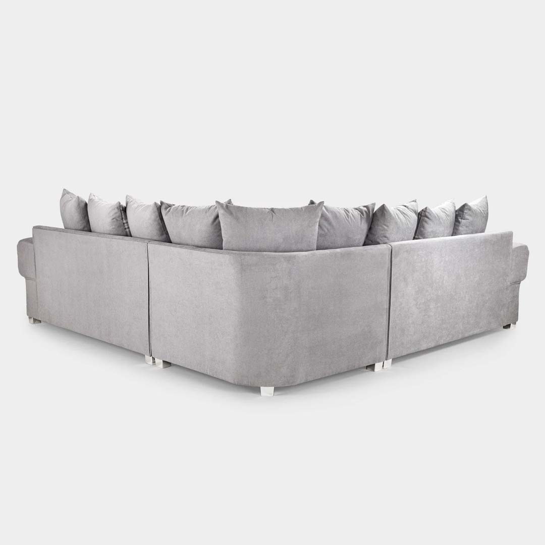 Verona Scatterback Corner Sofa in Grey