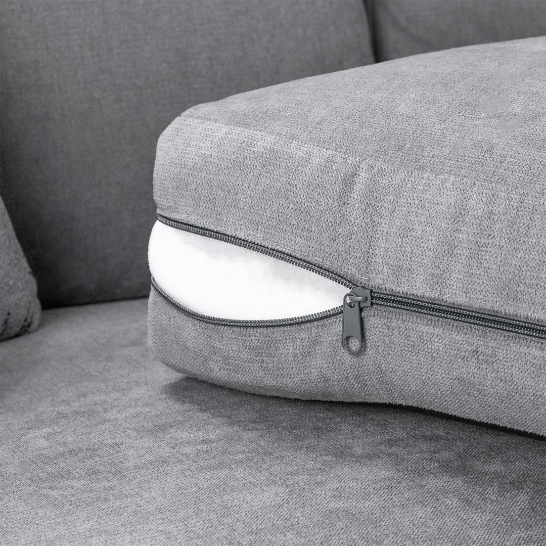 Verona Scatterback Corner Sofa in Grey