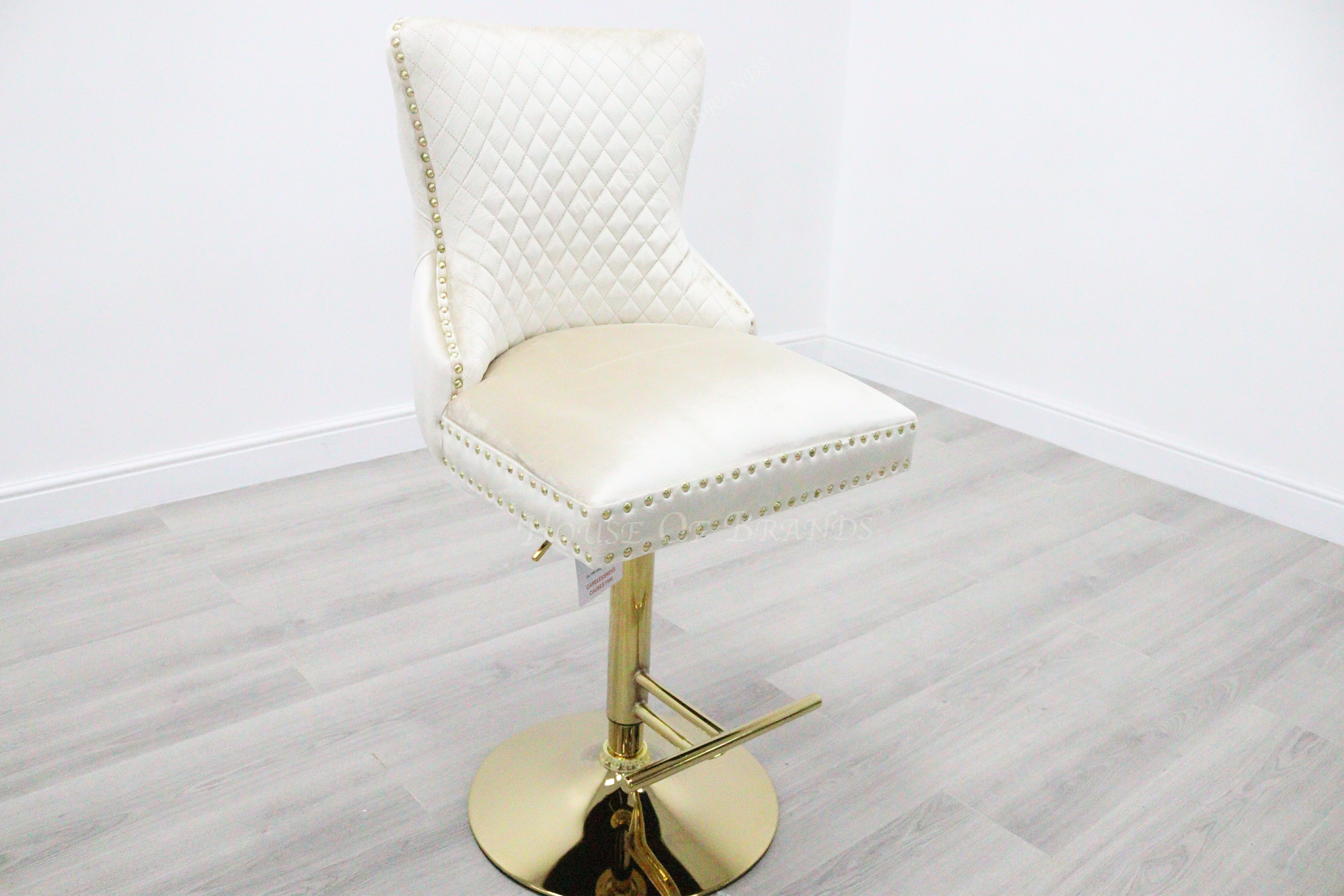 Cream Victoria Barstool