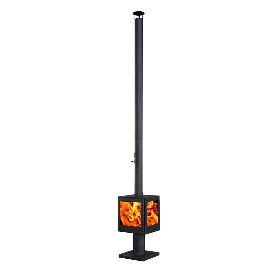 Woodford Garden Fire – Black