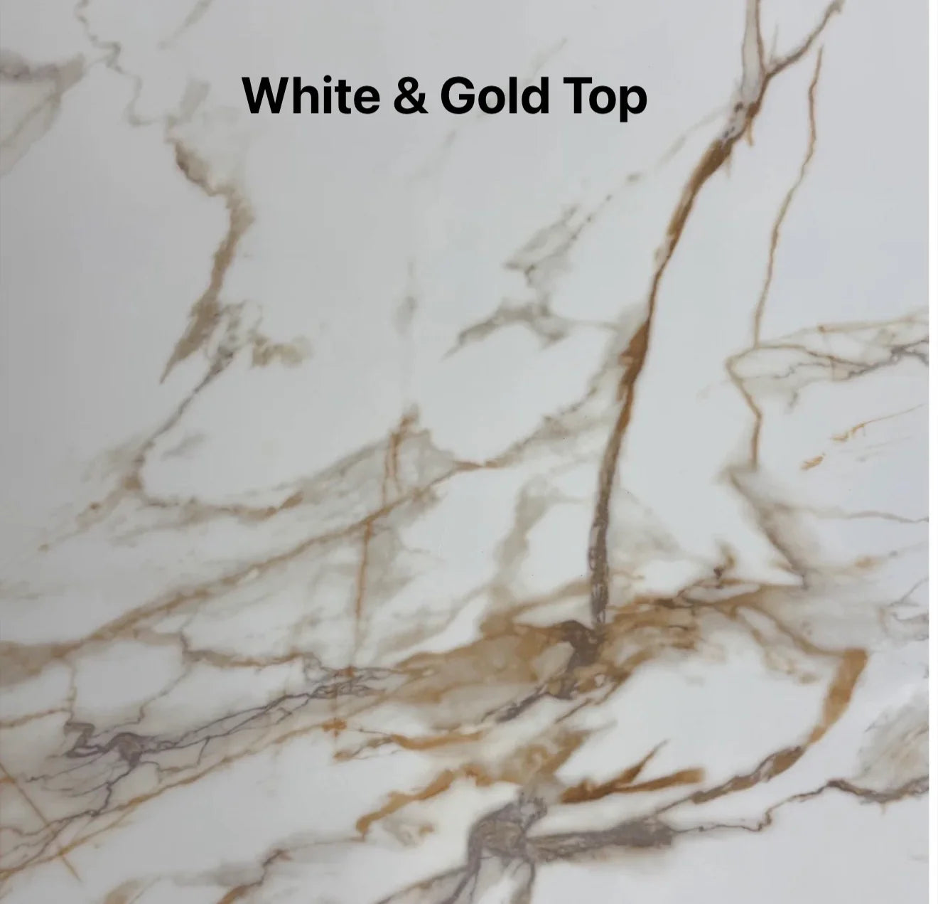 London Gold Marble Coffee Table