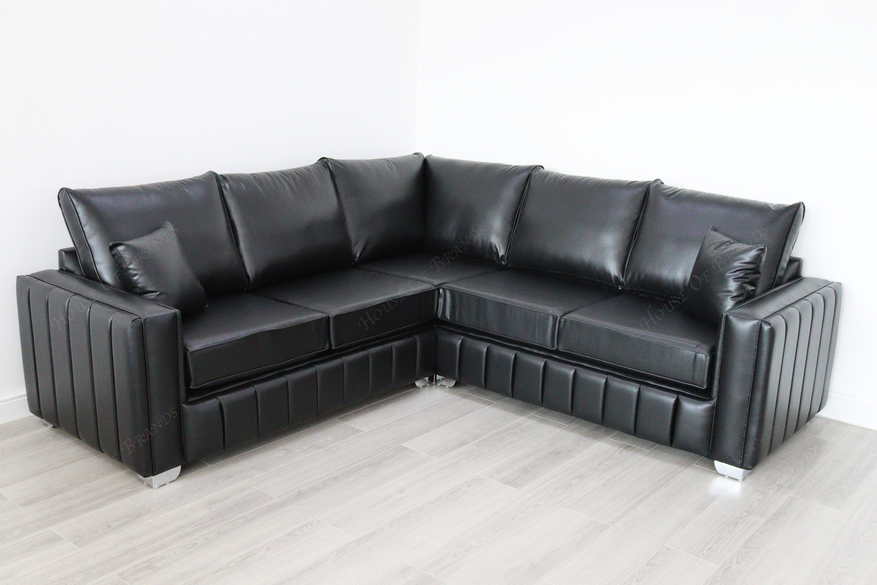 Beverly Corner Leather Sofa