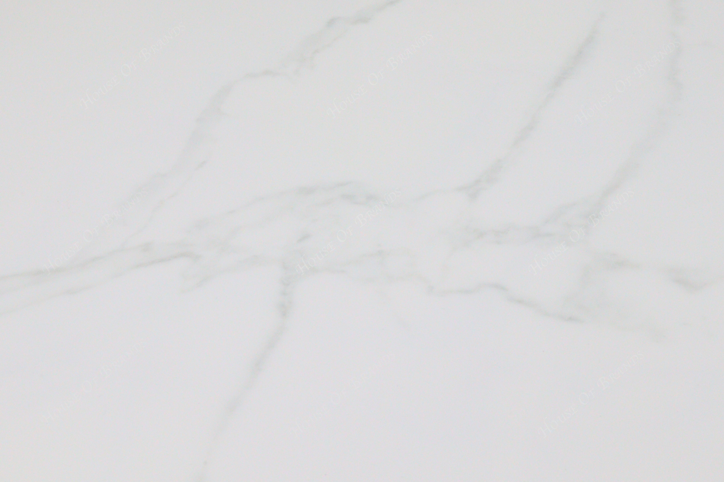 Rio White Marble Dining Table with 4 Valentino Velvet Knockerback Dining Chairs