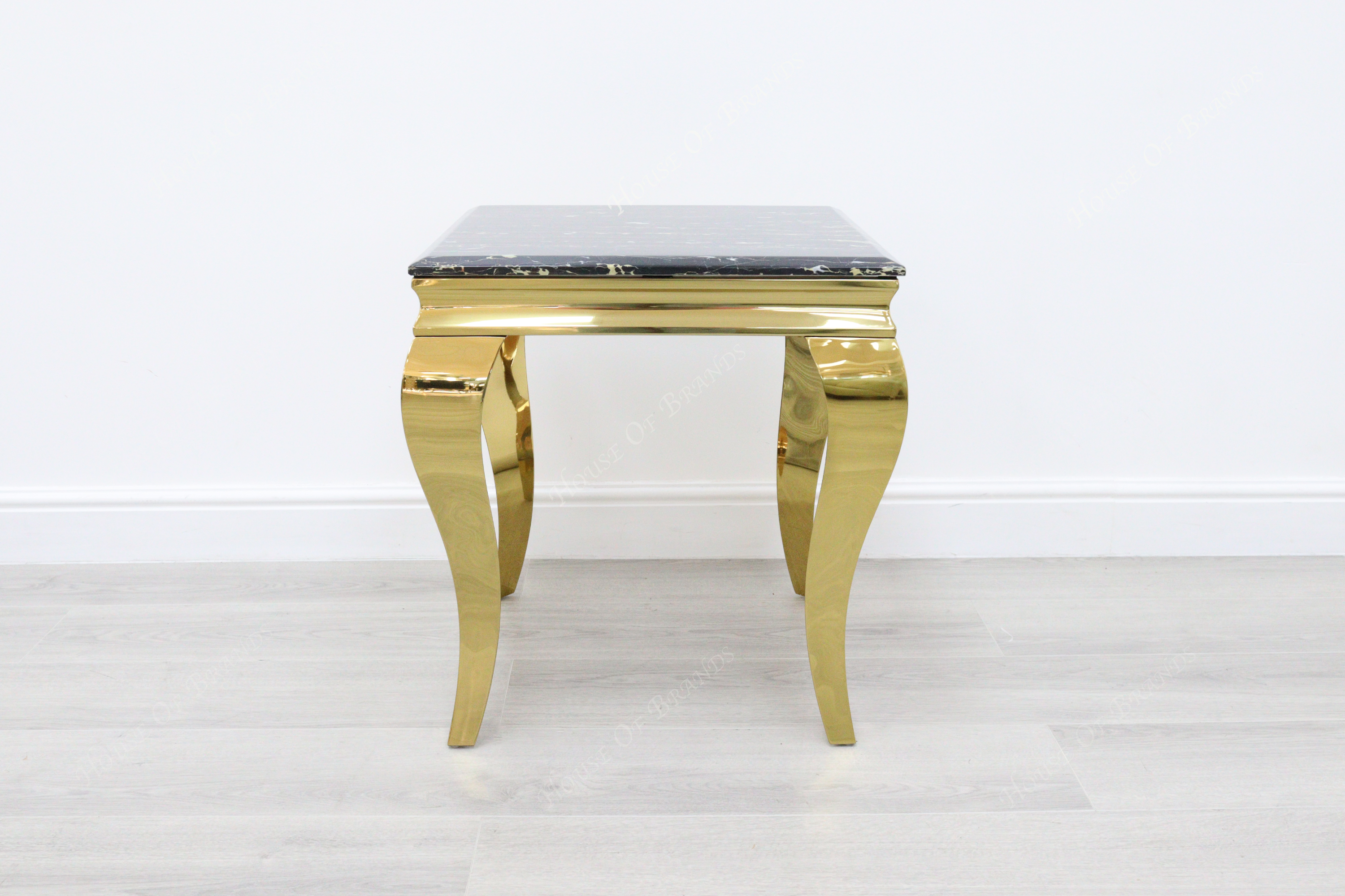 Gold Rome Marble Side Table