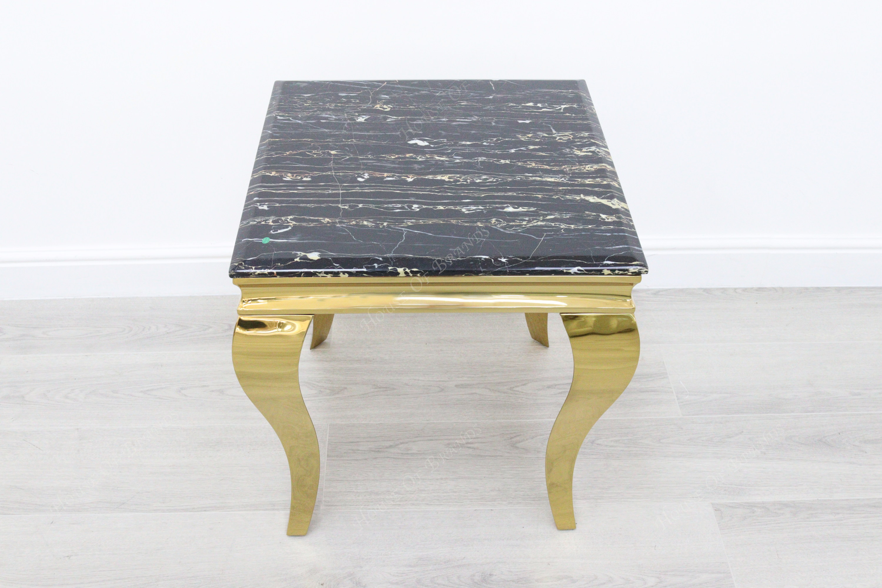 Gold Rome Marble Side Table