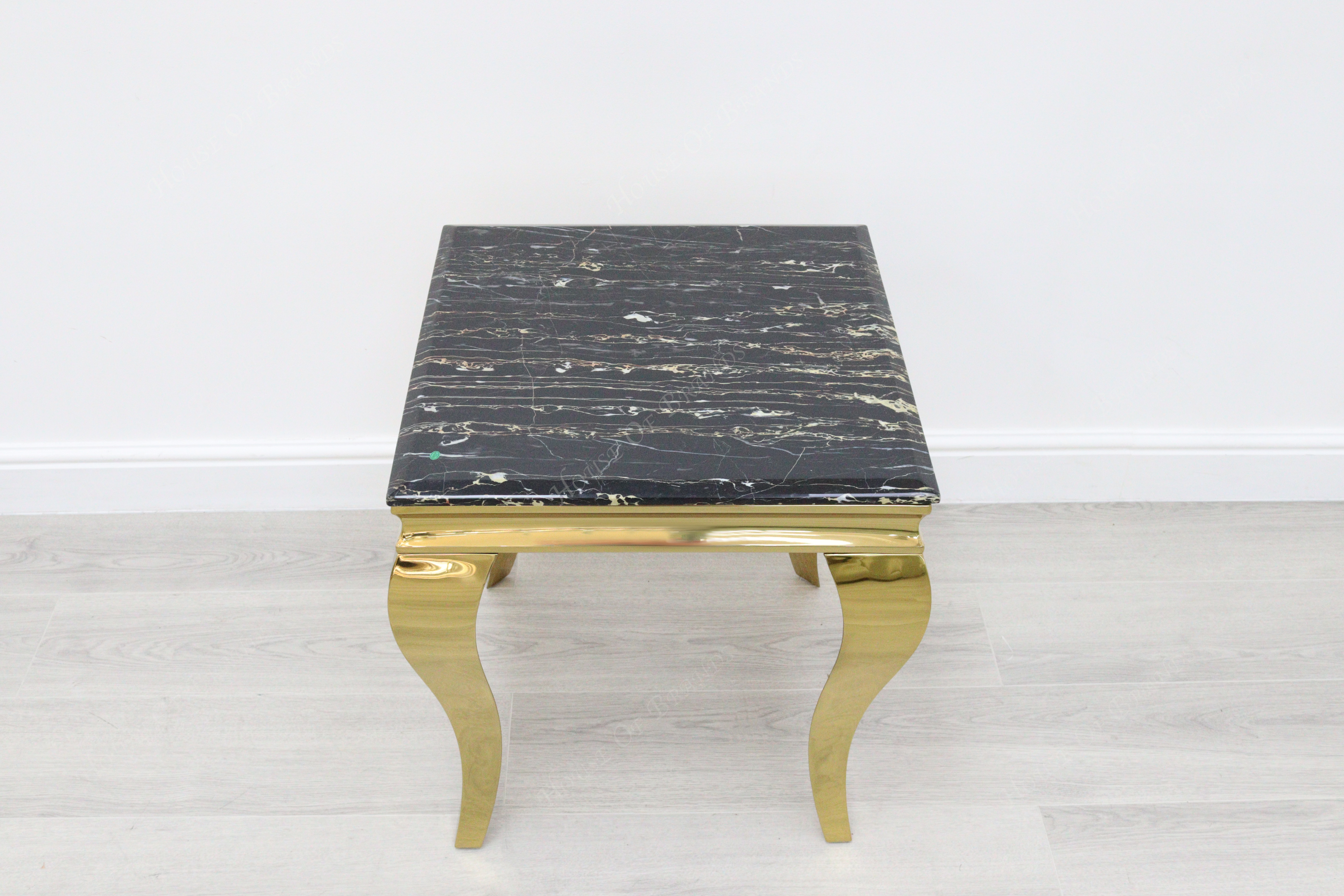 Gold Rome Marble Side Table