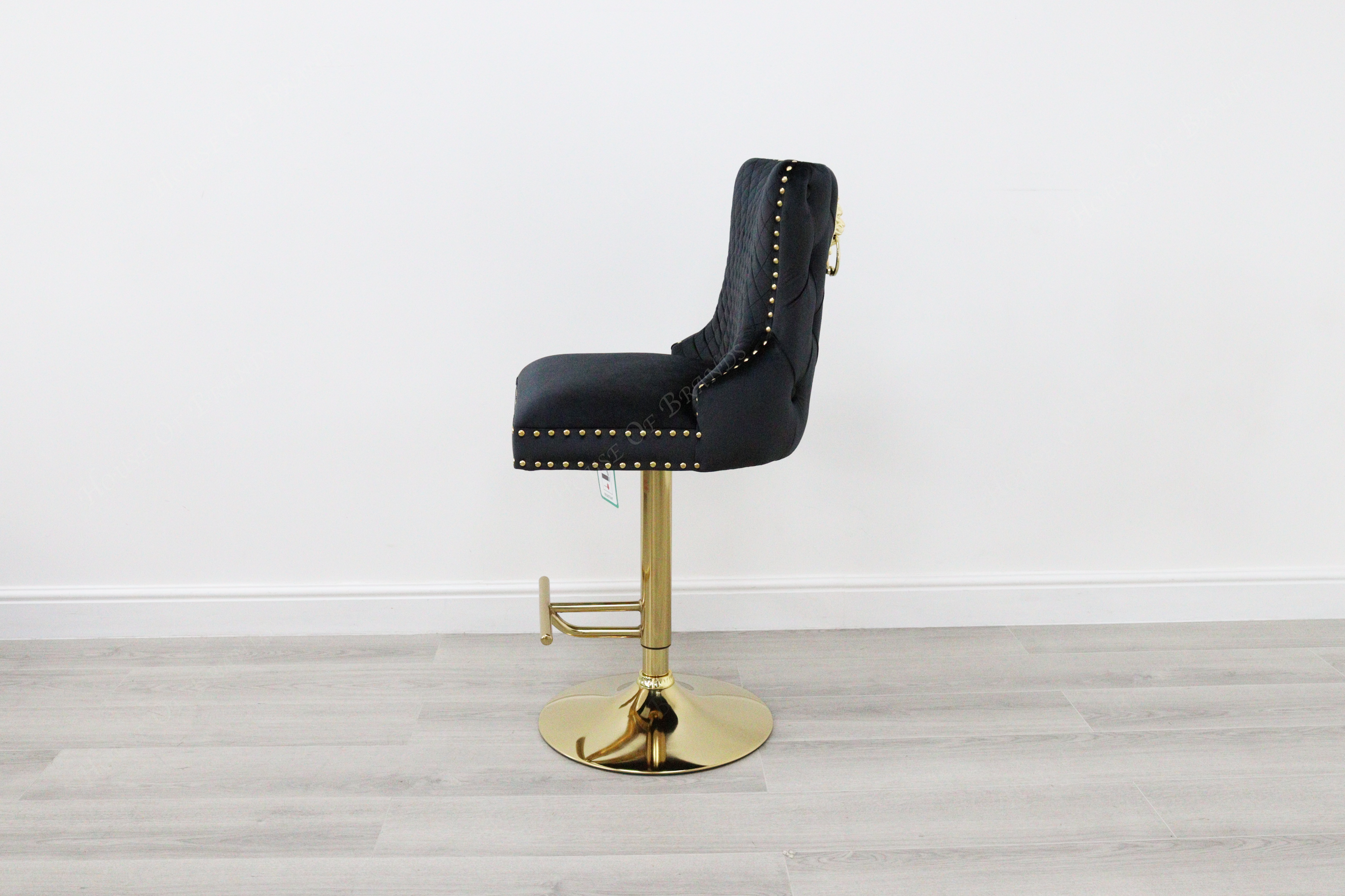 Black Victoria Barstool