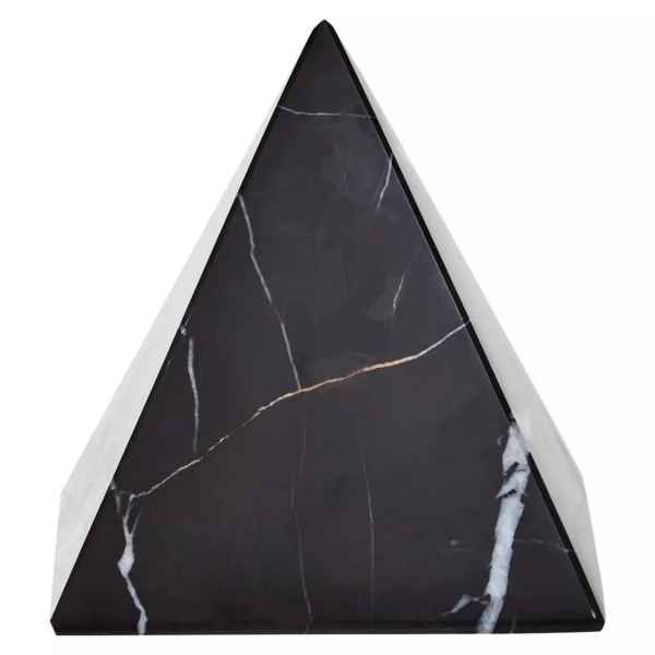 SALMO MARBLE PYRAMID ORNAMENT