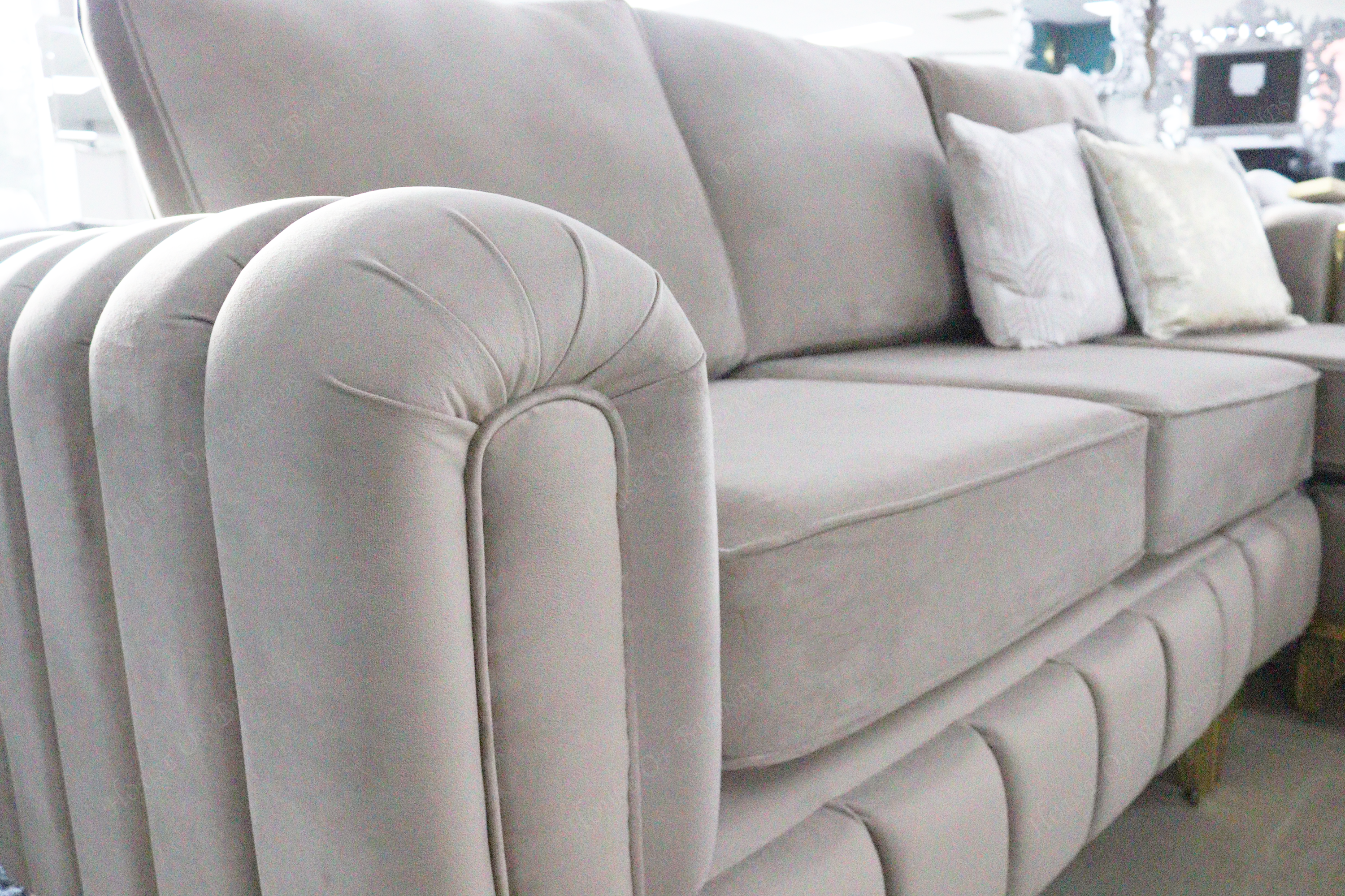 Brooklyn Gold L- Shape Corner Sofa