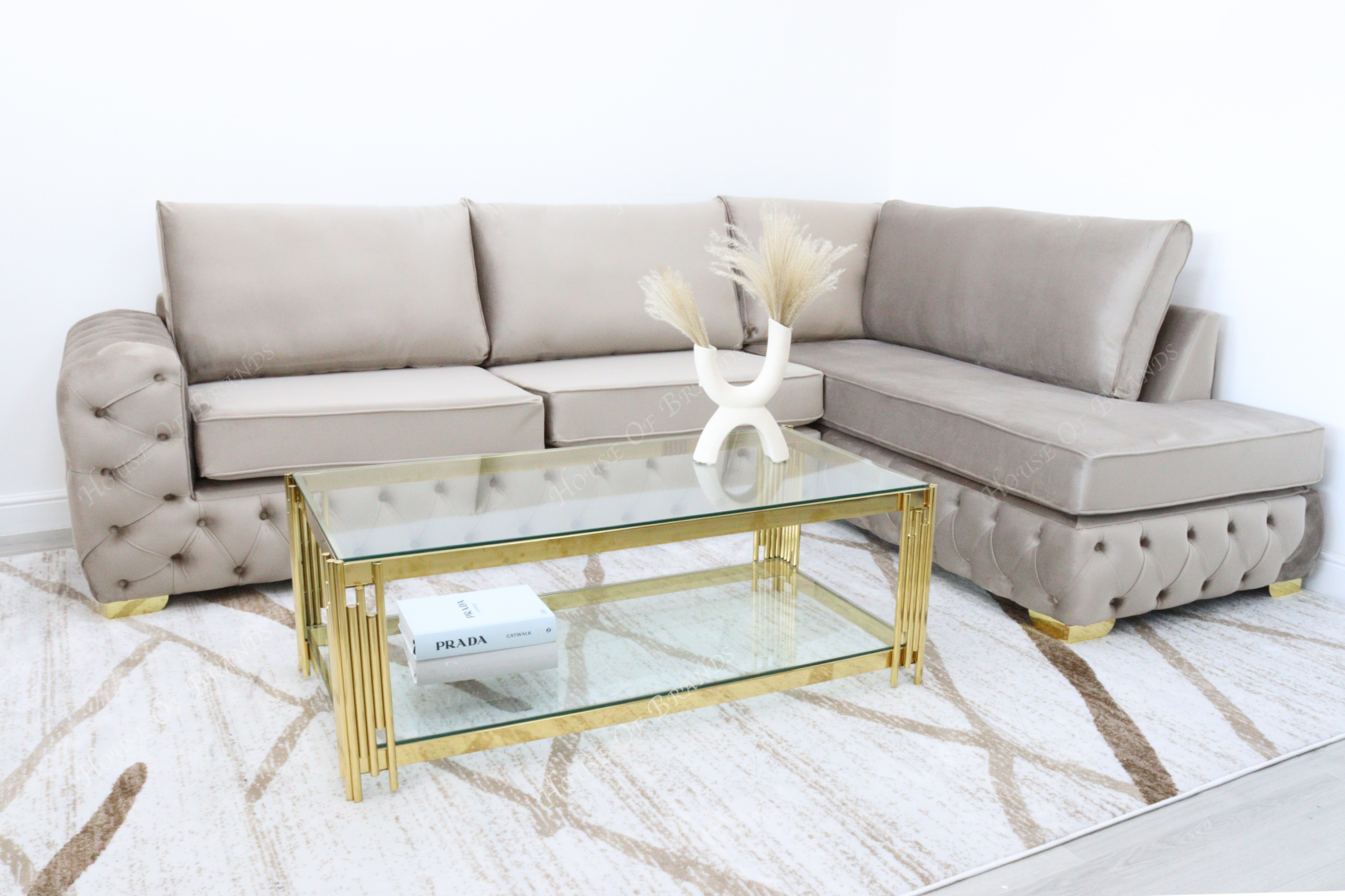 L pattern sofa discount set