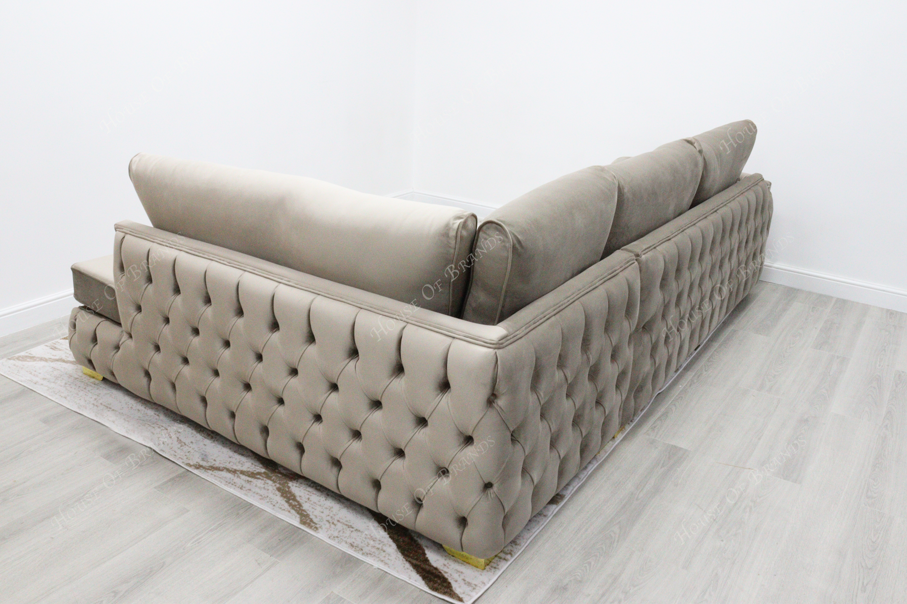Anastasia L Shape Sofa Fully Upholstered