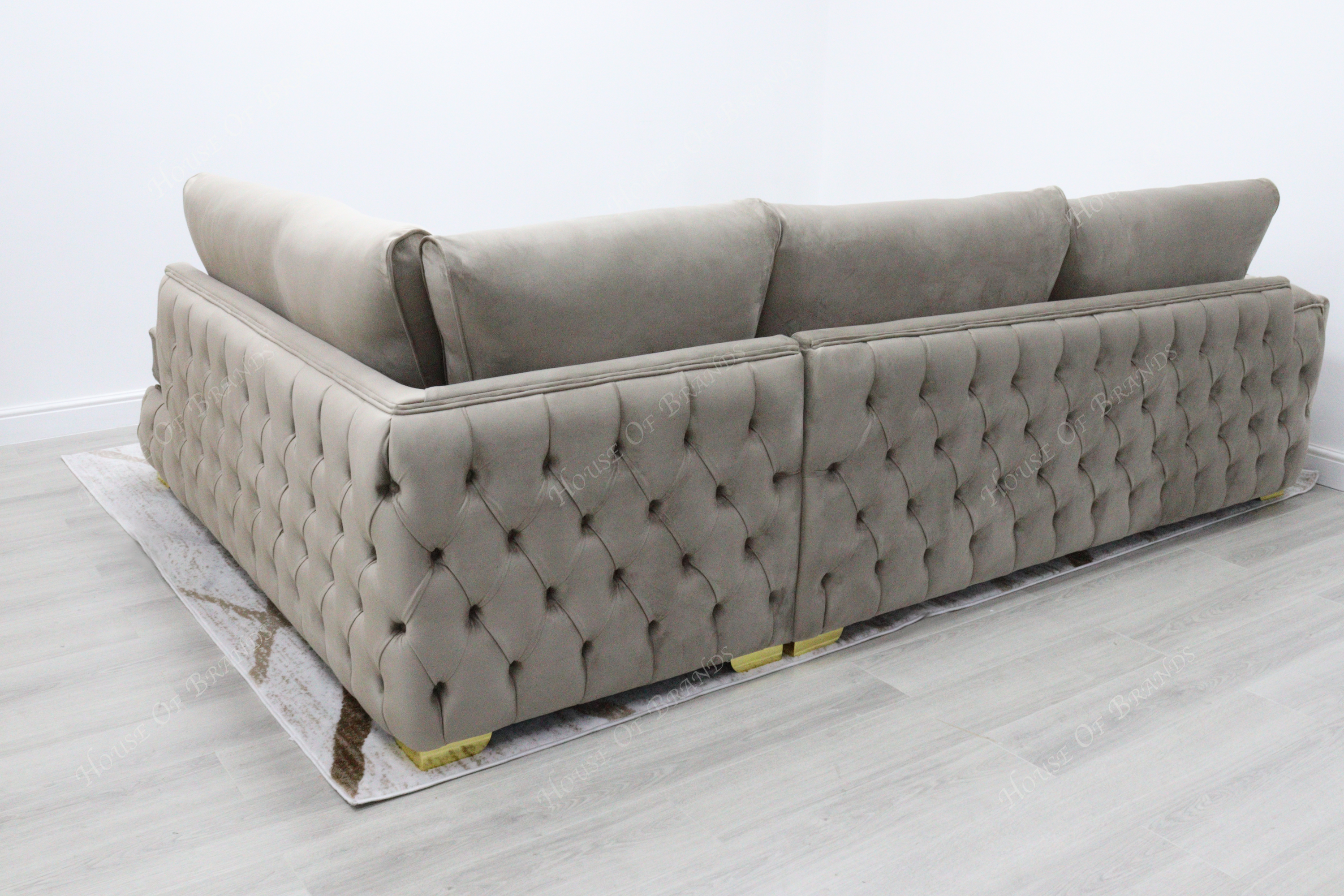Anastasia L Shape Sofa Fully Upholstered