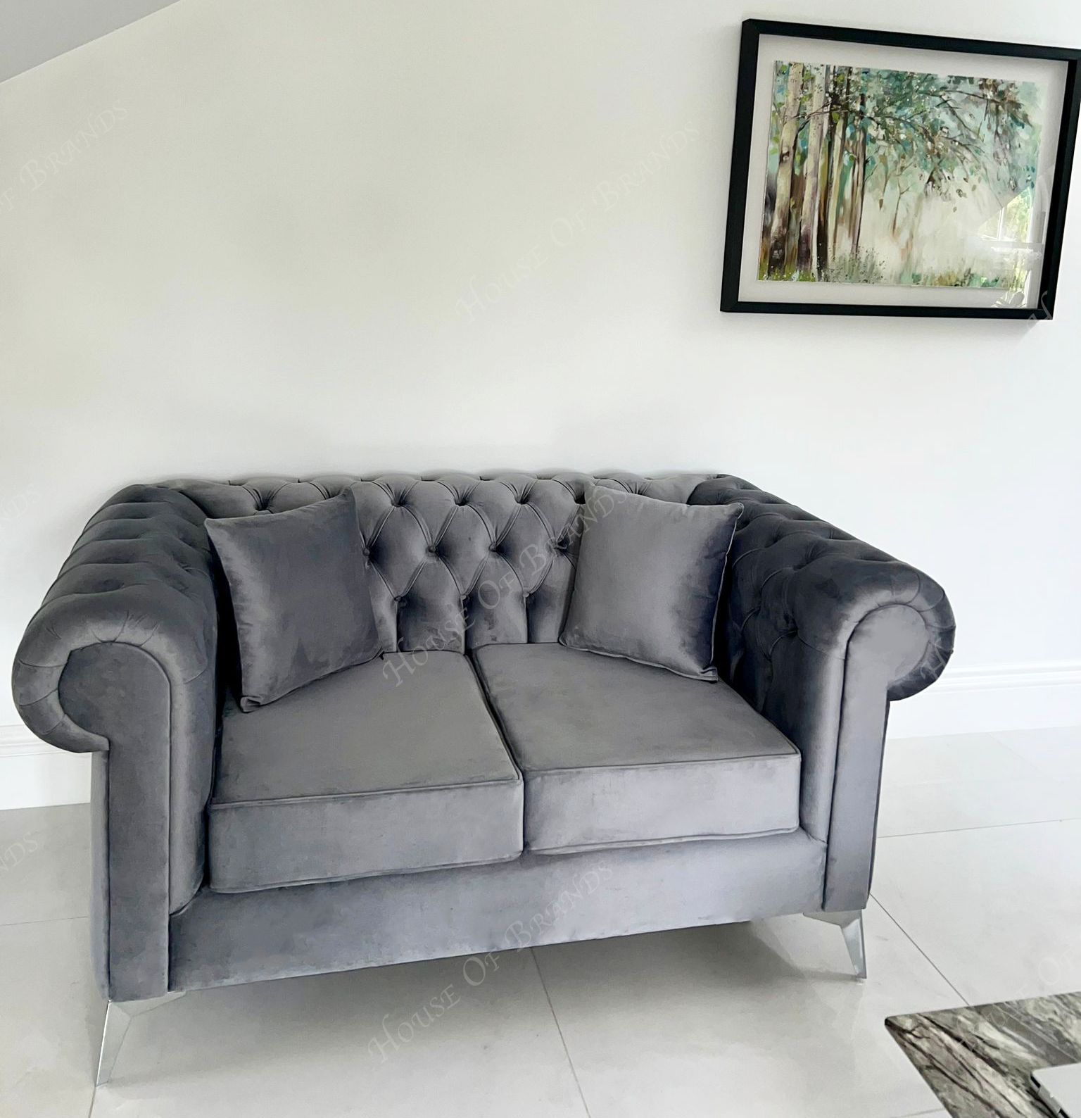 Chesterfield Velvet Sofa