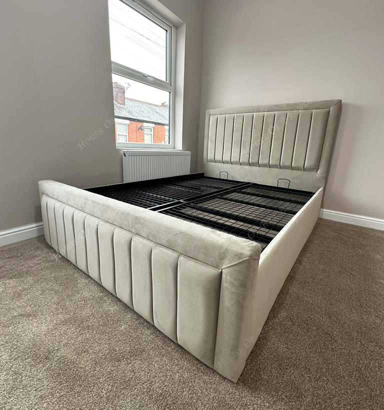 California Ottoman Storage Bed