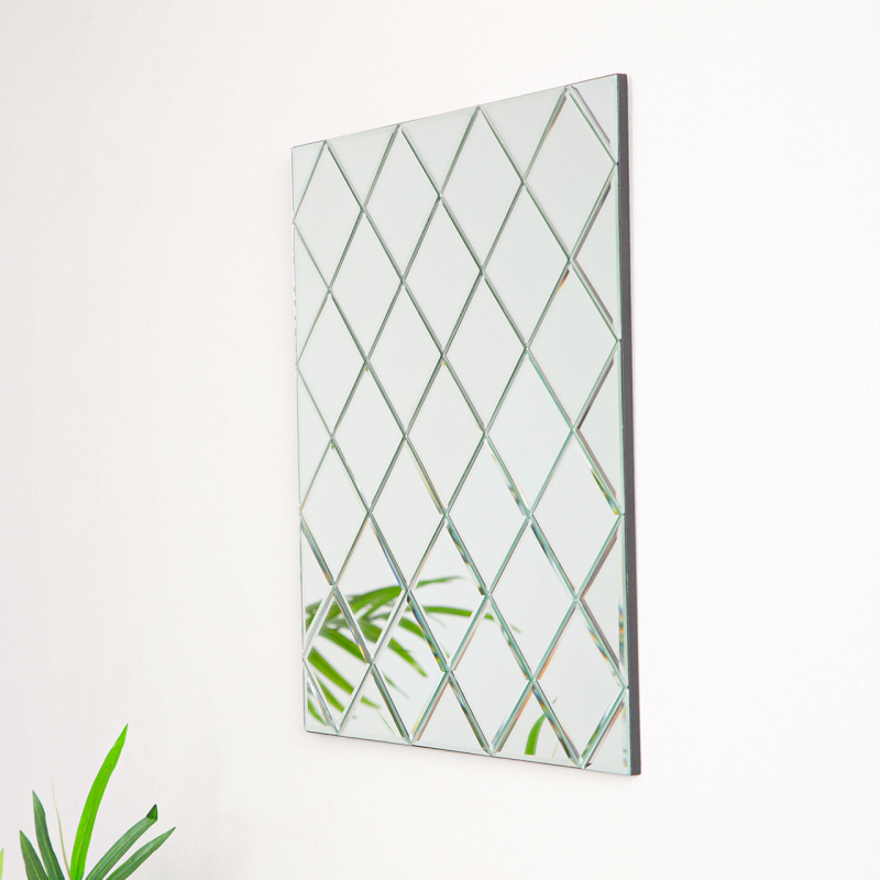 50x50 Criss Cross Wall Mirror