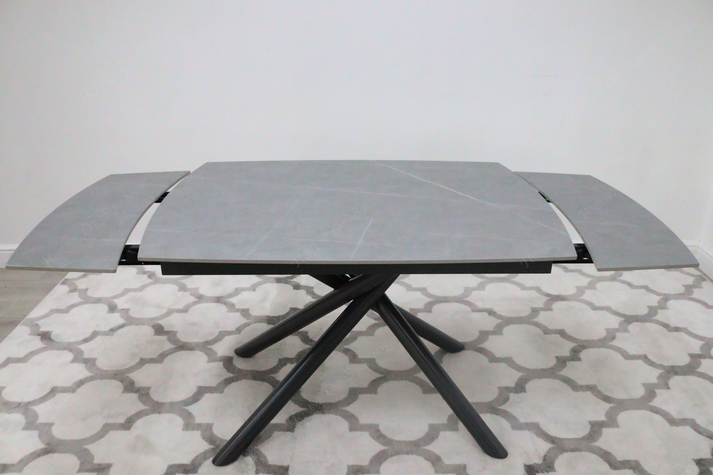 120cm-180cm Giovanni Ceramic Extendable Dining Table