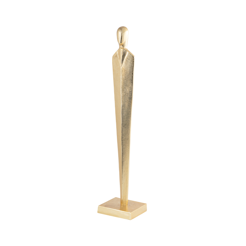 64cm Gold Metal Sculpture