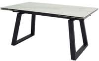 Dante 160-240cm Extending White Dining Table