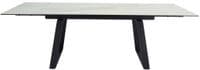 Dante 160-240cm Extending White Dining Table