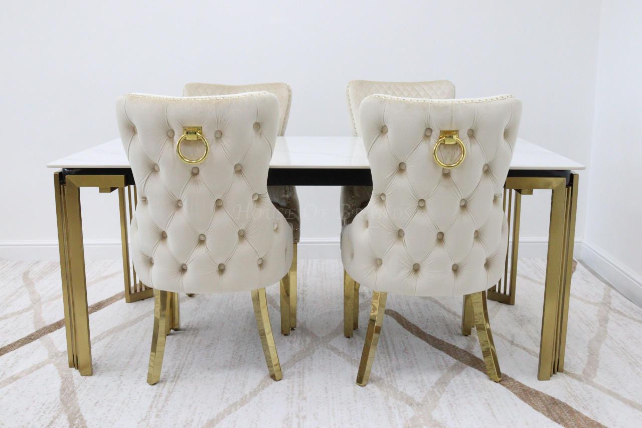 House Of Brands Verona Dining Table & Barcelona Chairs
