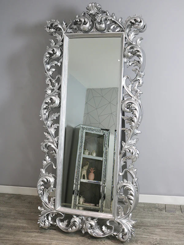 Gabrielle Cheval Mirror Chrome