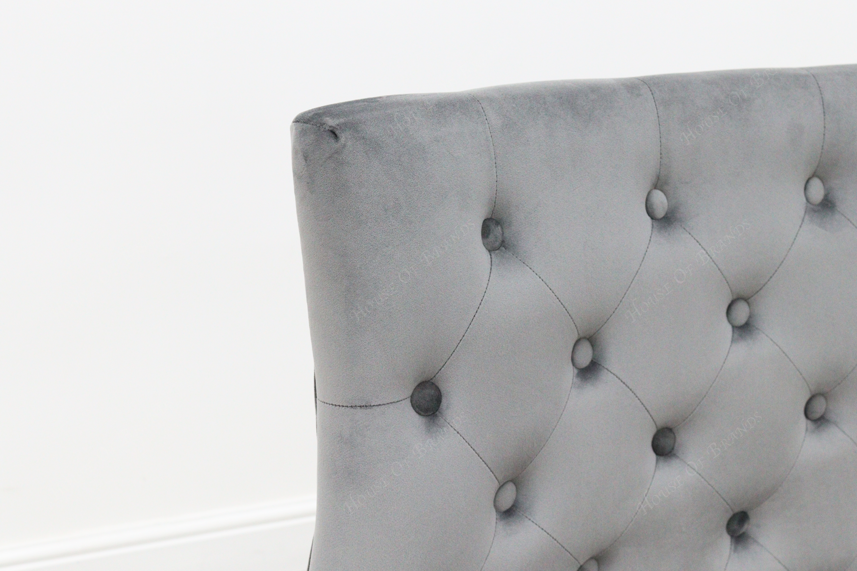 Grey Majestic High Back Bench
