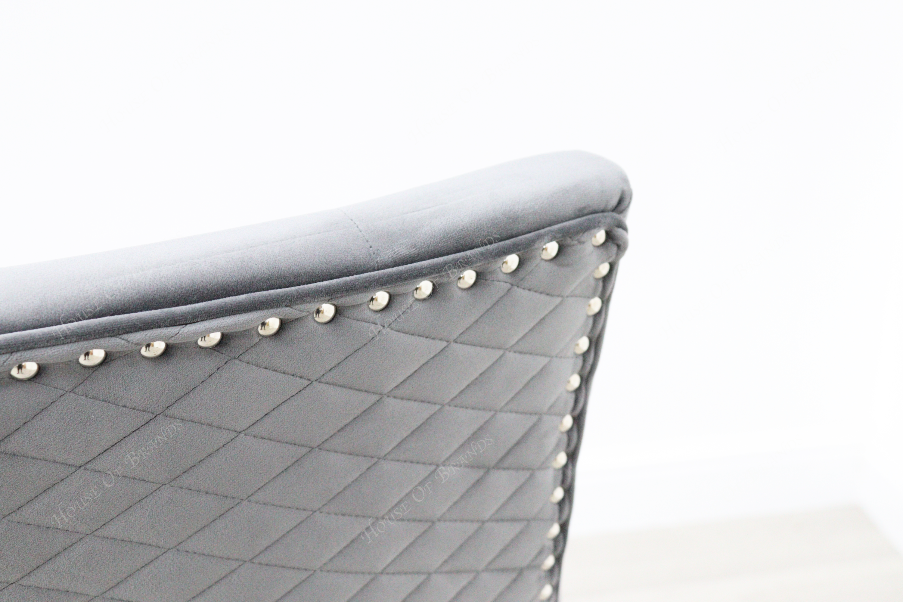 Grey Majestic High Back Bench