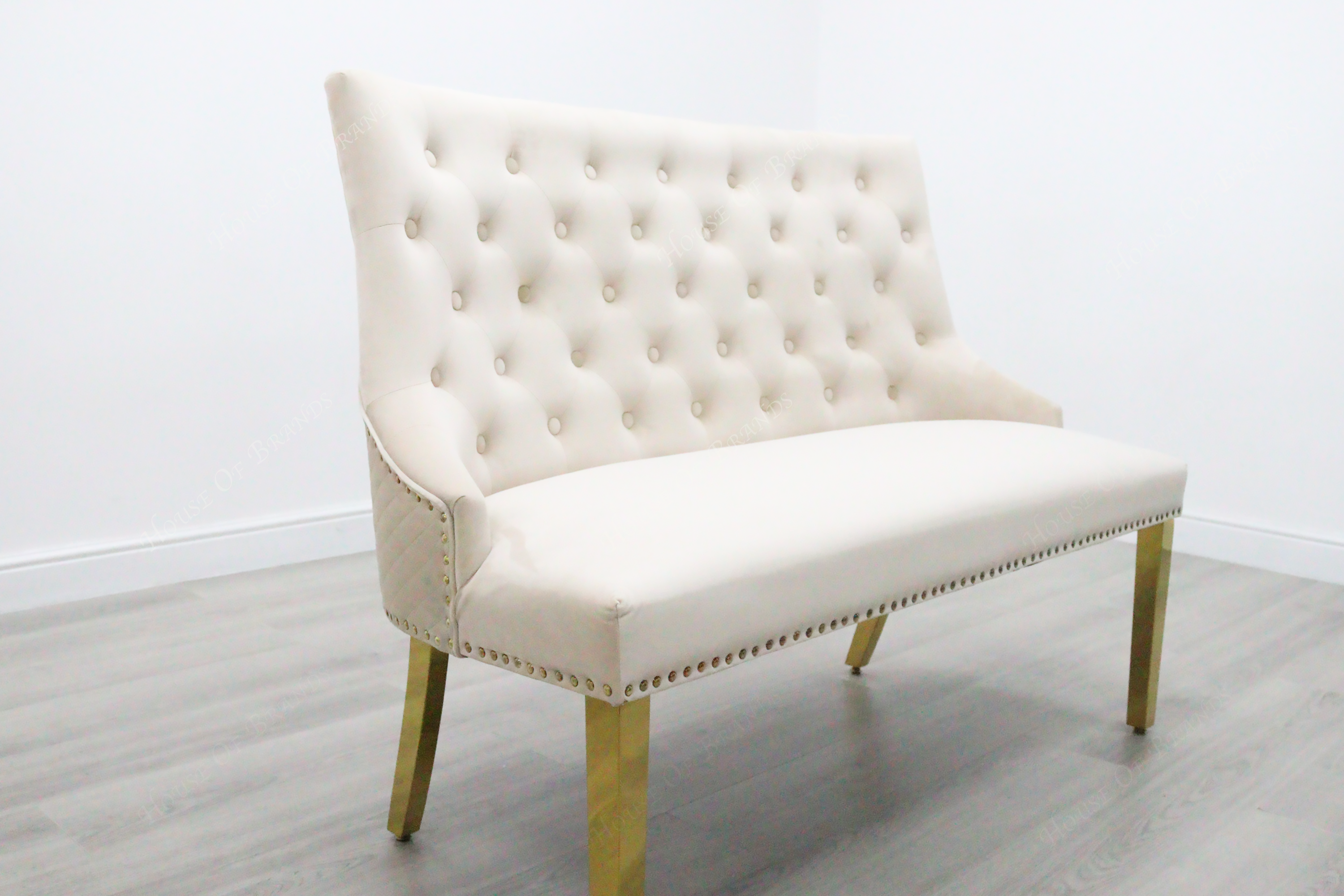 Mink Majestic High Back Bench